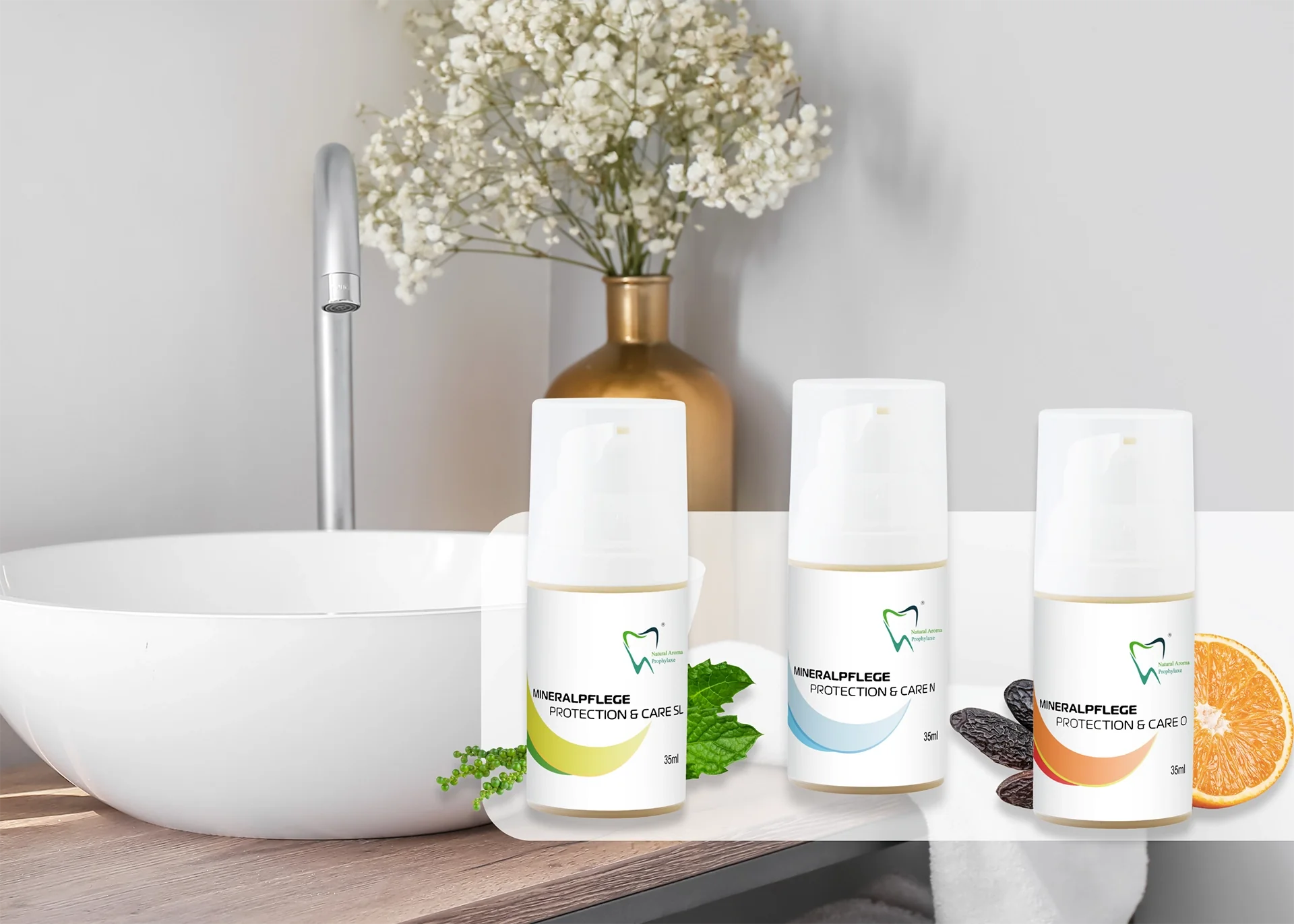 Natürliche Mineralpflegen