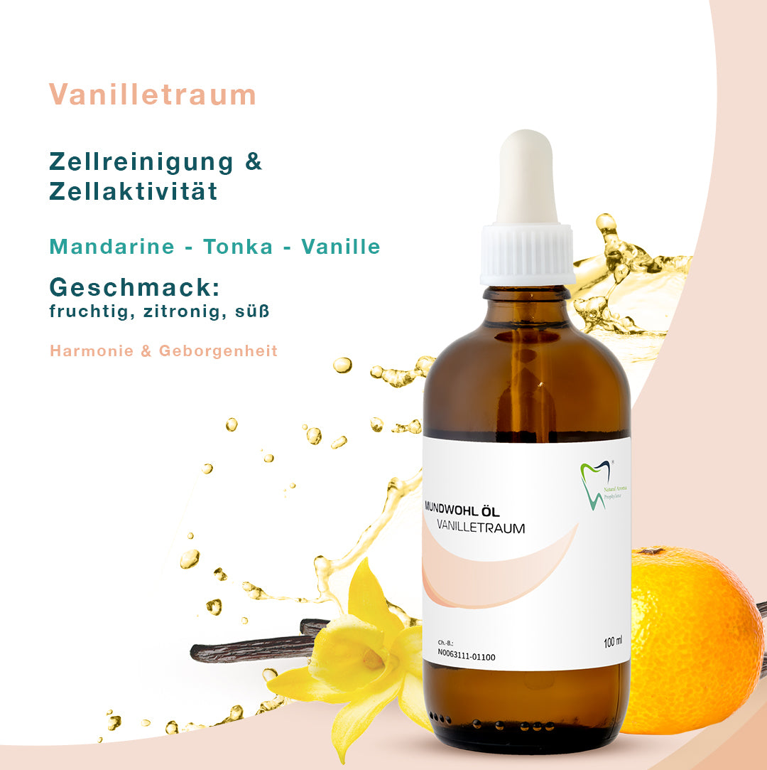 Mundwohl Öl Vanilletraum 🦷