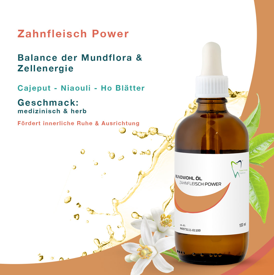 Mundwohl Öl Zahnfleisch Power 🦷