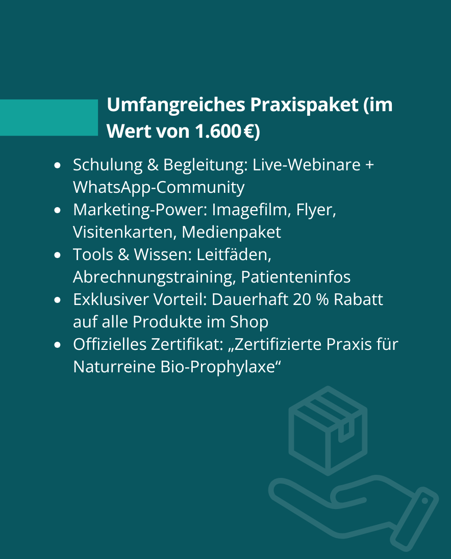 Aufbaukurs: Naturreinen Bio-Prophylaxe