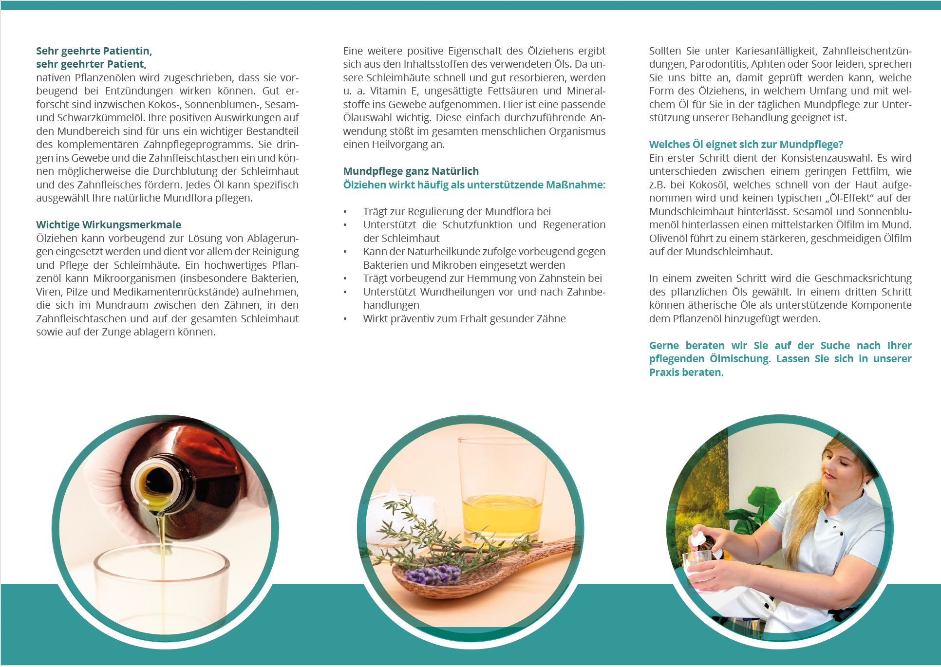 Flyer Ölziehen