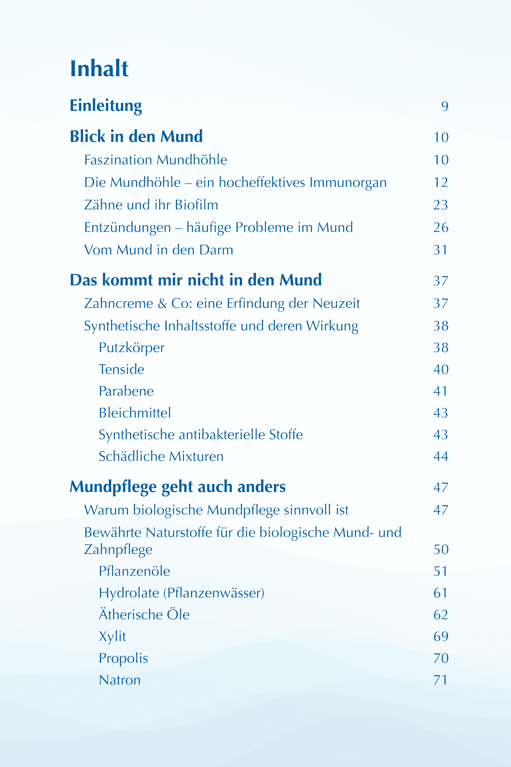 Buch Gesund im Mund