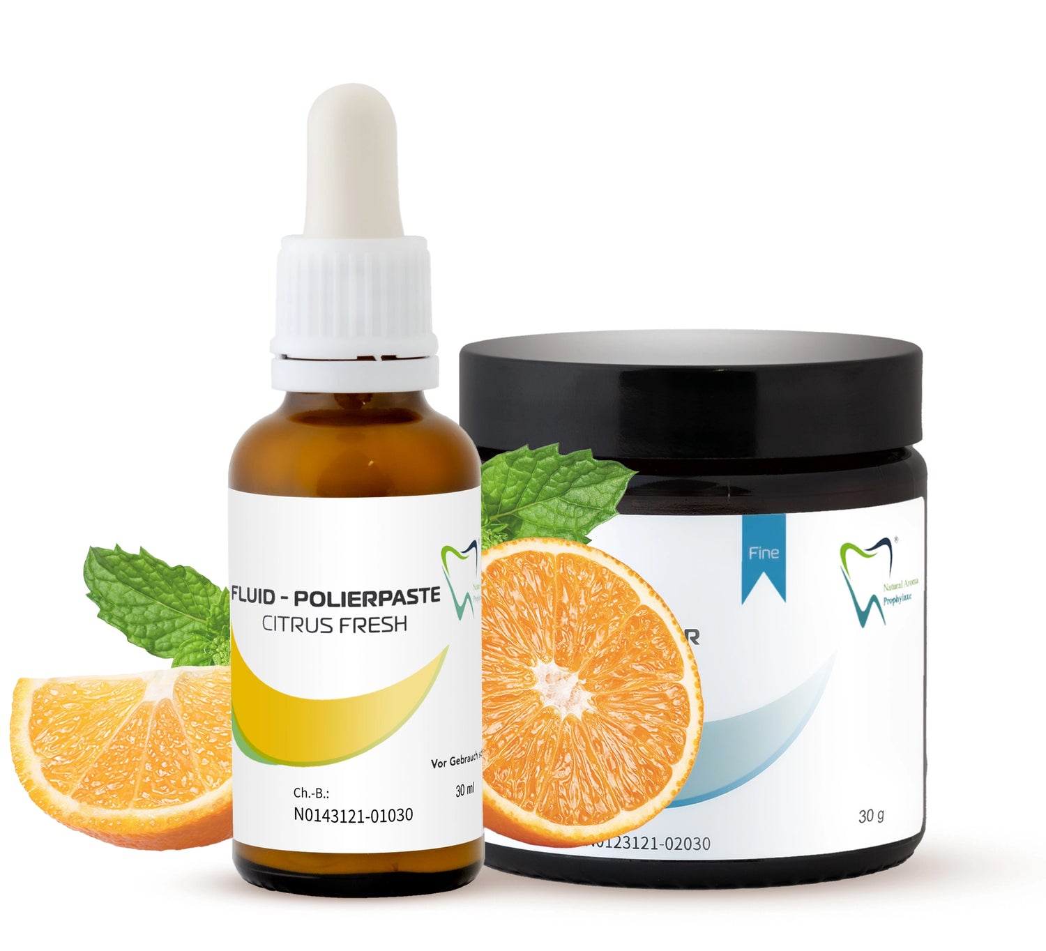 Bio Polierpaste fein Citrus Fresh - Fluid und Polierpulver