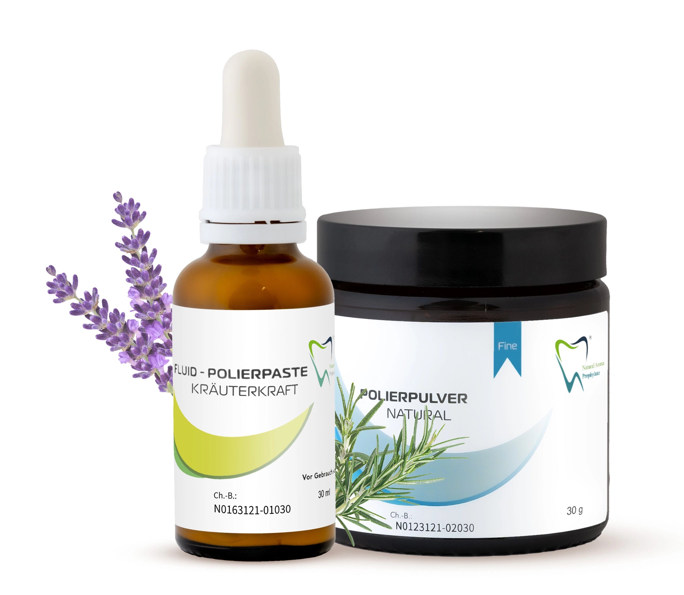 Bio Polierpaste fein Kräuterkraft - Fluid und Polierpulver