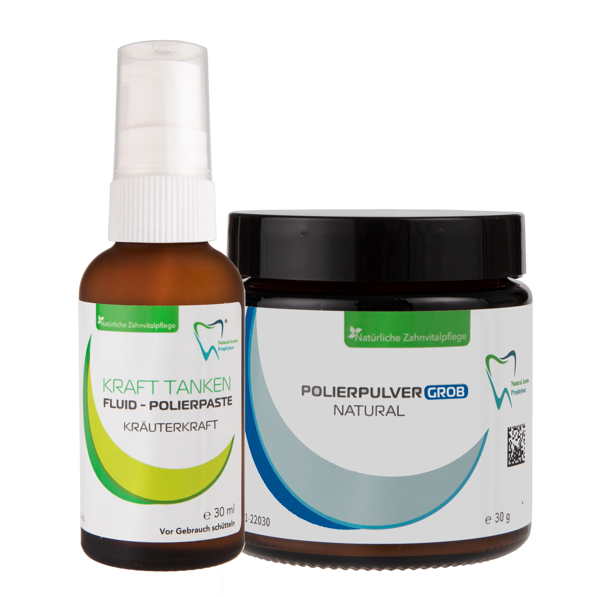 Bio Polierpaste GROB Kräuterkraft - Fluid und Polierpulver