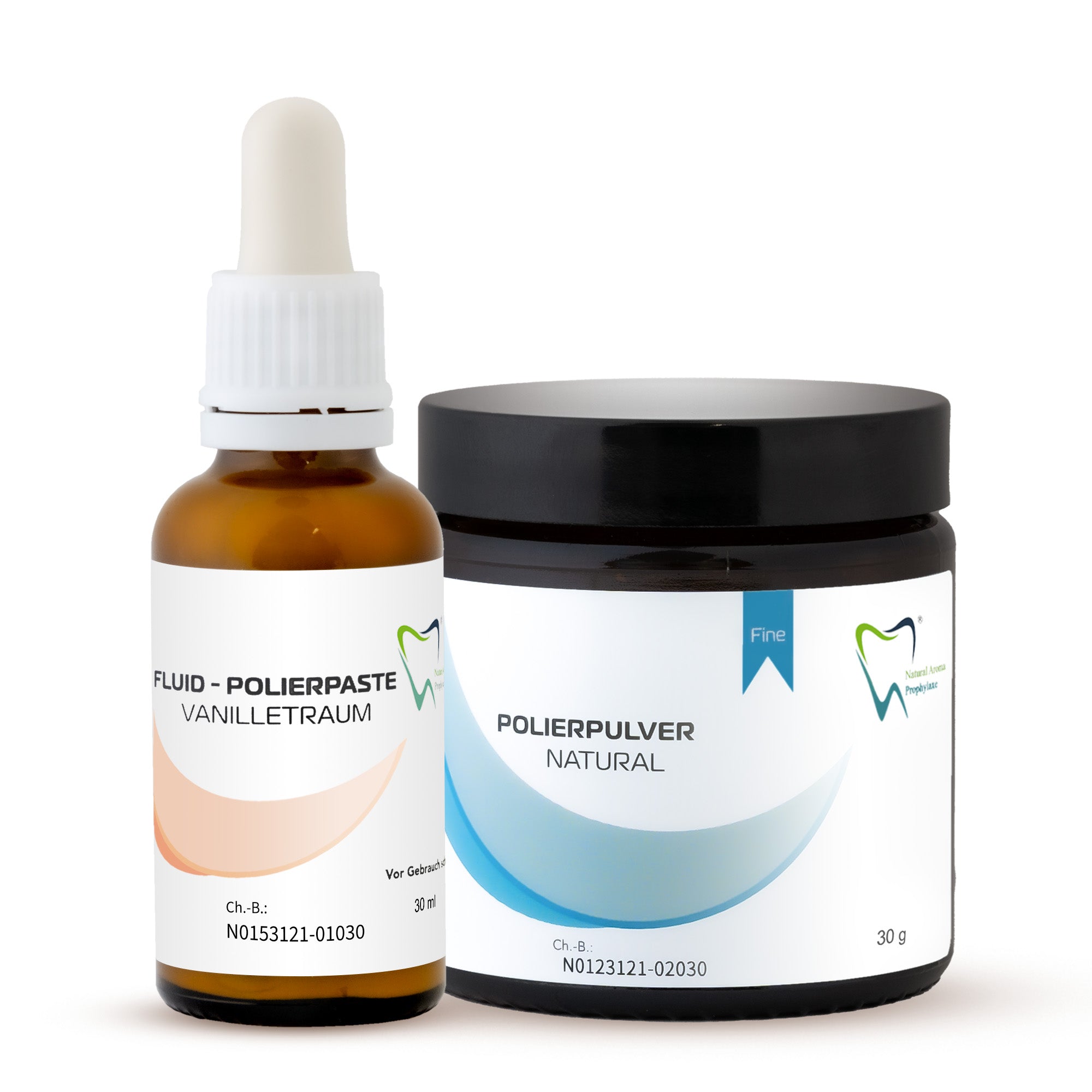 Bio Polierpaste fein Vanilletraum - Fluid und Polierpulver