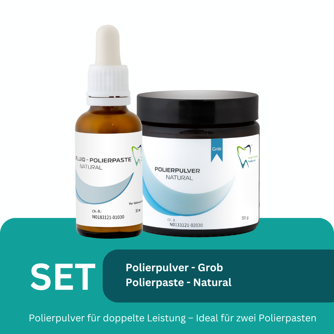 Bio Polierpaste grob Natural - Fluid und Polierpulver