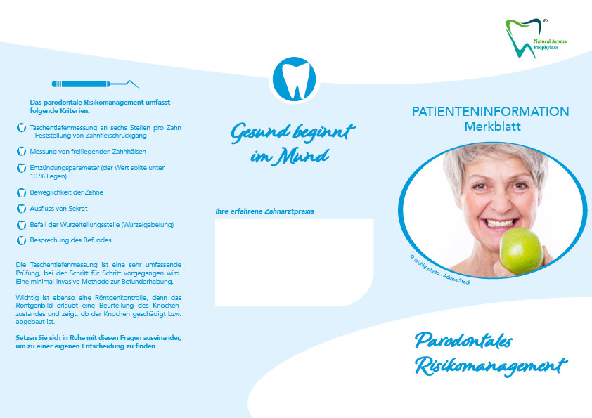1000 Flyer individuell mit Logo / Adresse - 449,00 Euro Taschentiefenmessung