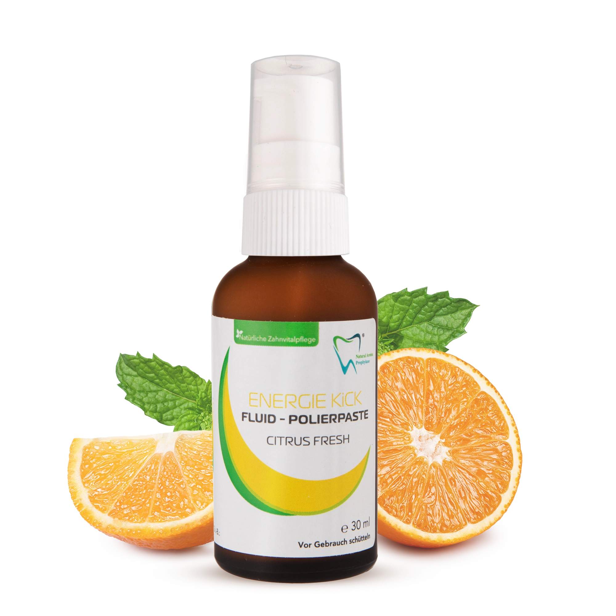 Bio Polierpaste GROB Citrus Fresh - Fluid und Polierpulver