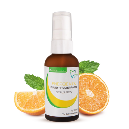 Bio Polierpaste GROB Citrus Fresh - Fluid und Polierpulver