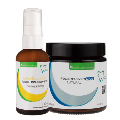 Bio Polierpaste GROB Citrus Fresh - Fluid und Polierpulver