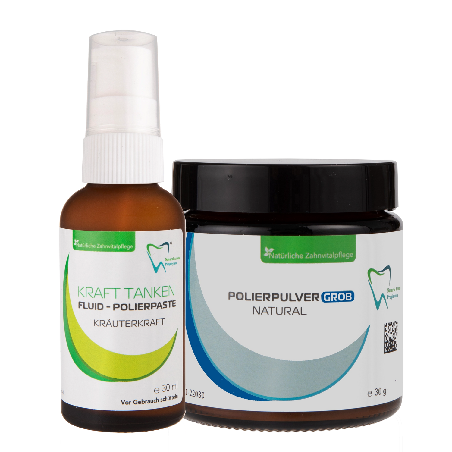 Bio Polierpaste GROB Kräuterkraft - Fluid und Polierpulver