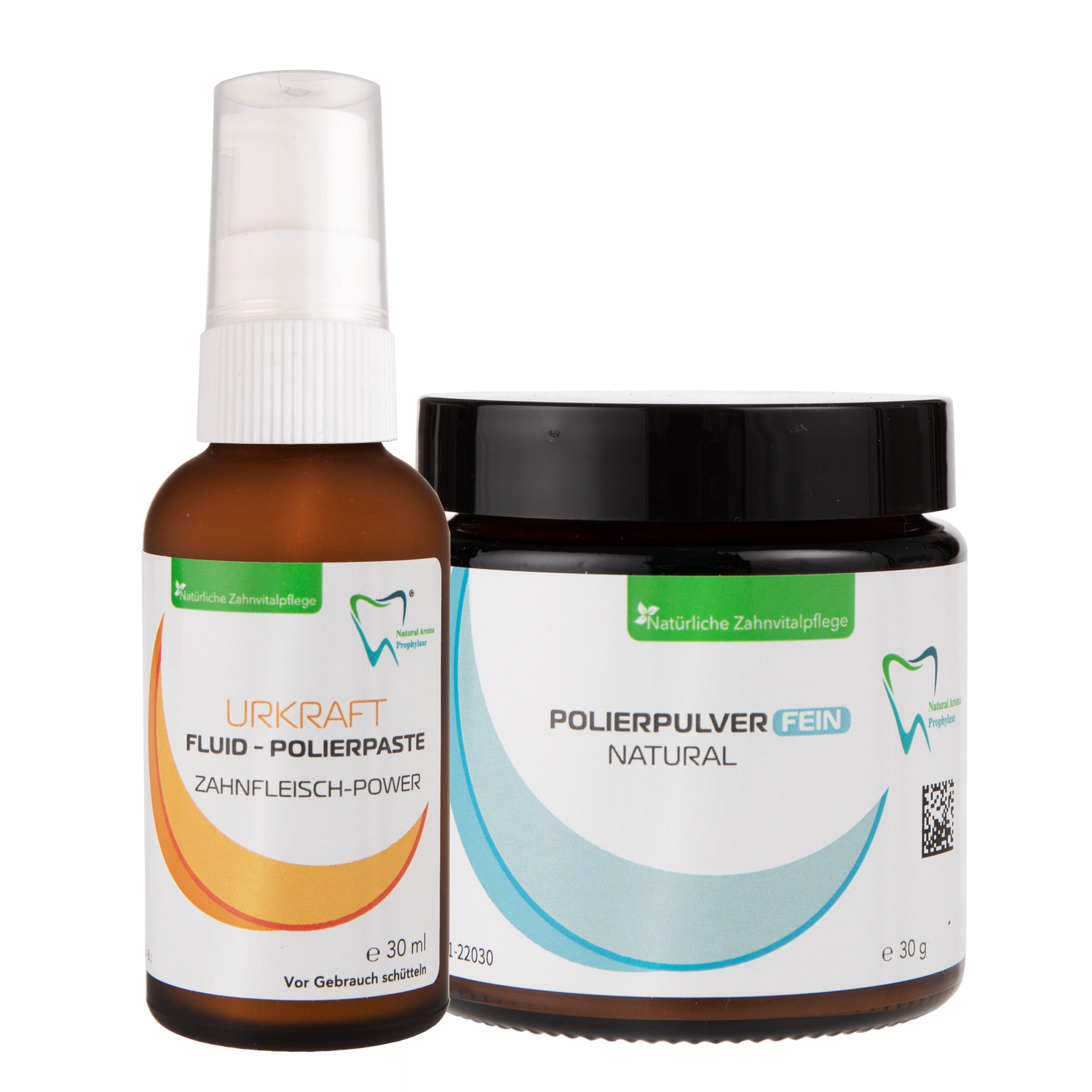 Bio Polierpaste FEIN Zahnfleisch Power - Fluid und Polierpulver