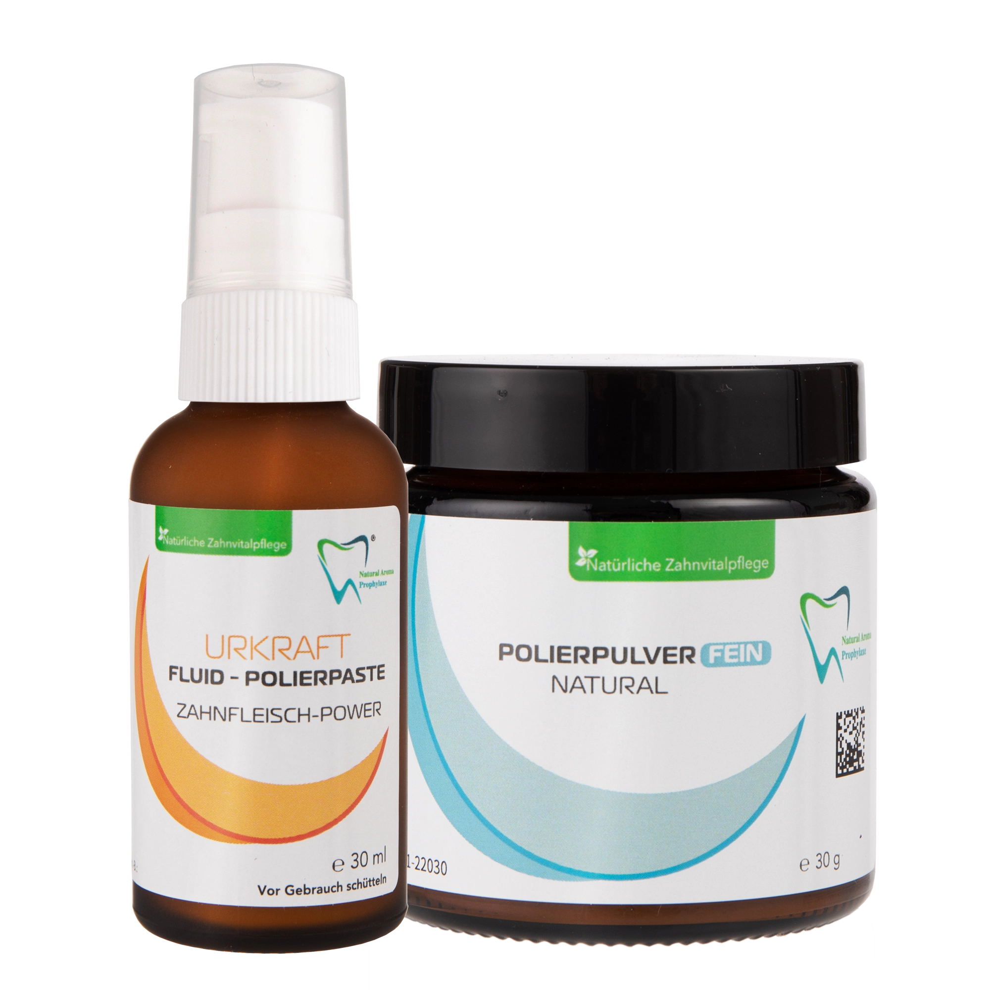 Bio Polierpaste FEIN Zahnfleisch Power - Fluid und Polierpulver